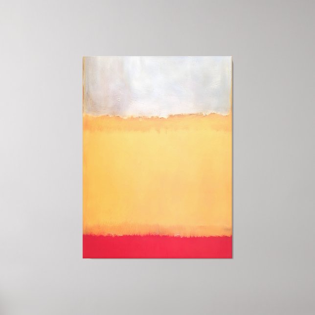 Lienzo estilo artístico de Mark Rothko (Anverso)