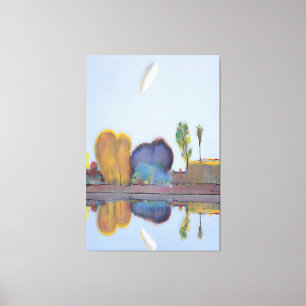 Lienzo estilo artístico de Wayne Thiebaud