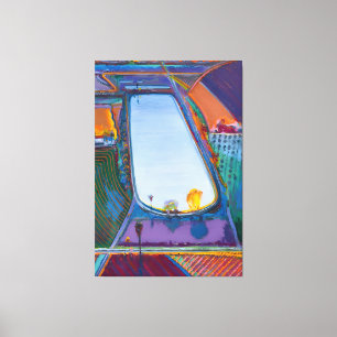 Lienzo estilo artístico de Wayne Thiebaud
