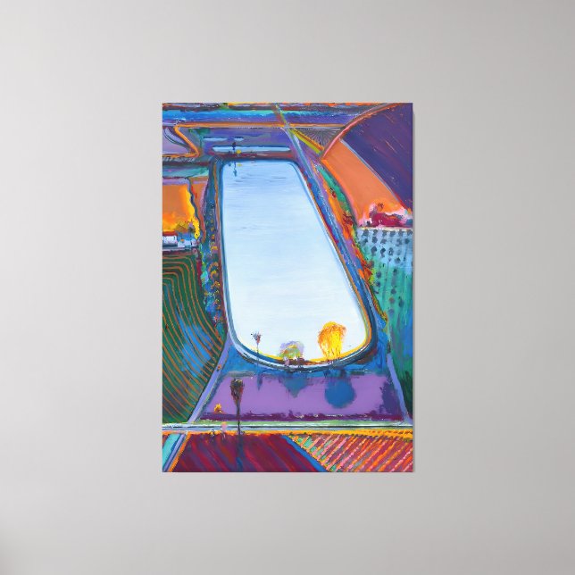Lienzo estilo artístico de Wayne Thiebaud (Anverso)