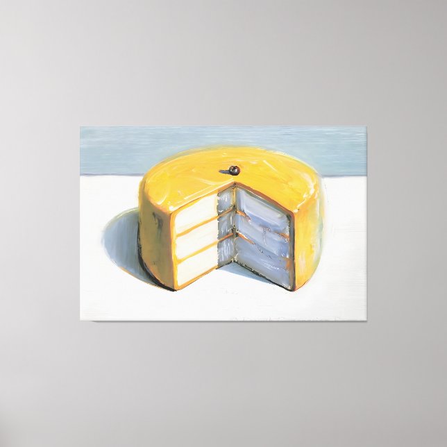 Lienzo estilo artístico de Wayne Thiebaud (Anverso)