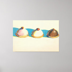 Lienzo estilo artístico de Wayne Thiebaud