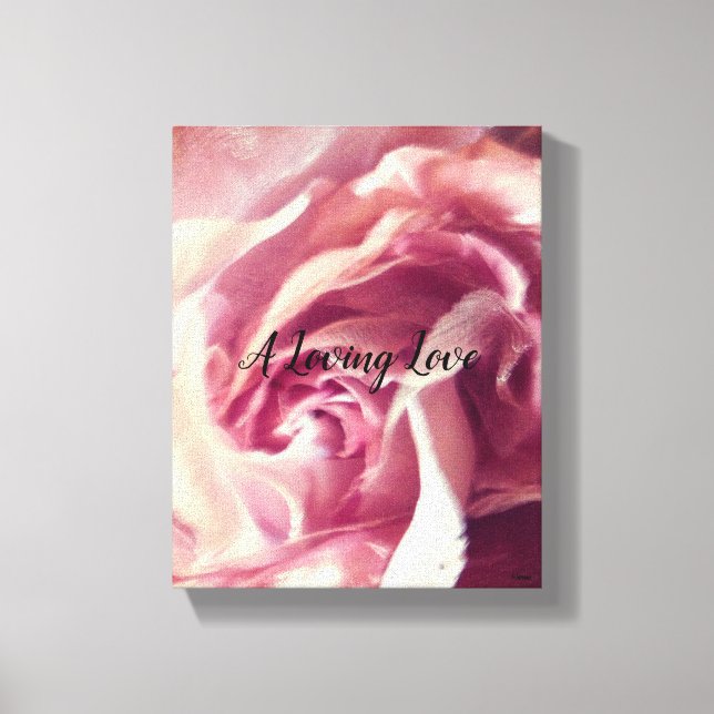 Lienzo ESTILO DE DISEÑO DE ROMANCE DE boda CANVAS (Anverso)