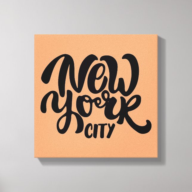 Lienzo Estilo de la ciudad de Nueva York (Anverso)