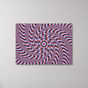Lienzo estirado en espiral