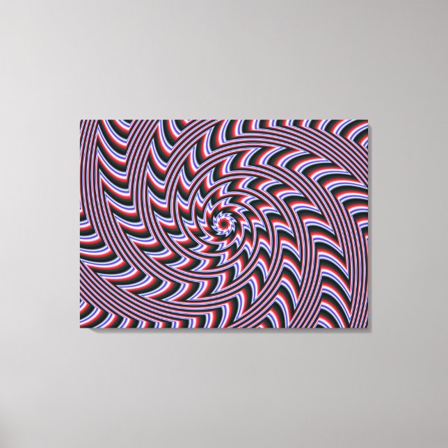 Lienzo estirado en espiral (Anverso)