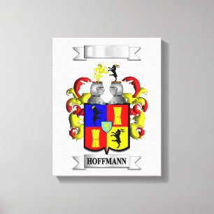 Lienzo estirado Impresión Hoffmann Apellido y Escu