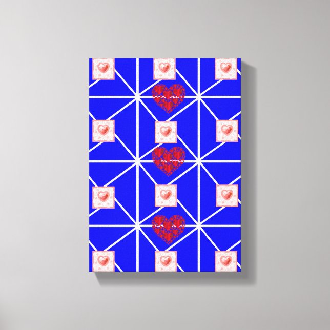 Lienzo estirado Imprimir lienzo del Día de la Madr (Anverso)