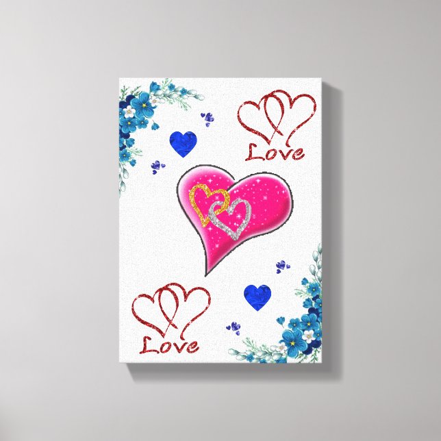 Lienzo estirado Imprimir lienzo del Día de la Madr (Anverso)