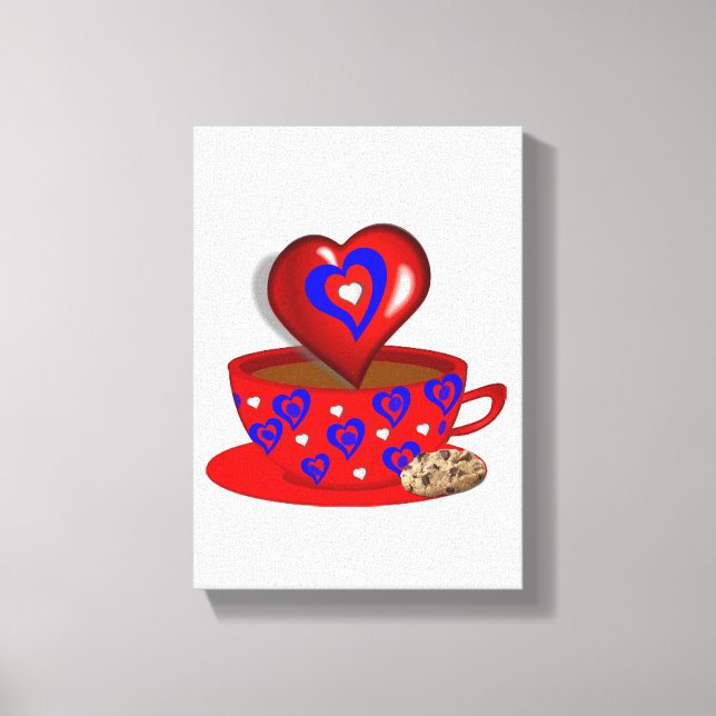 Lienzo estirado Imprimir lienzo del Día de la Madr (Anverso)