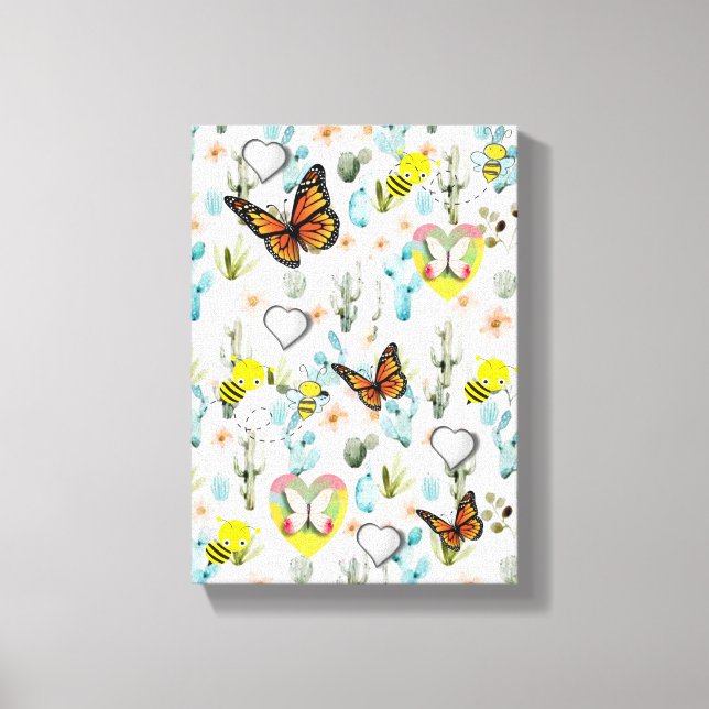 Lienzo estirado Imprimir lienzo del Día de la Madr (Anverso)