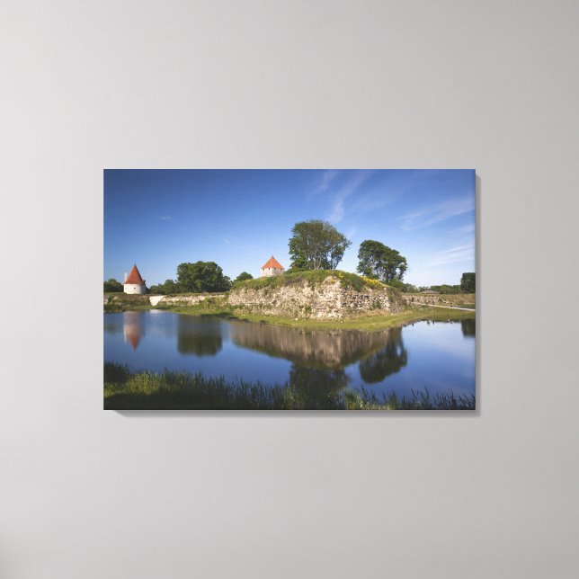 Lienzo Estonia, islas occidentales de Estonia, Saaremaa (Anverso)