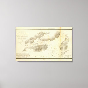 Lienzo Estrechos de la isla de Mare, California