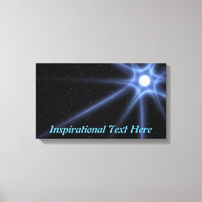 Lienzo Estrella brillante (Anverso)