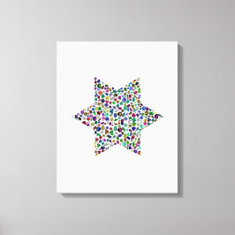 Lienzo Estrella de David