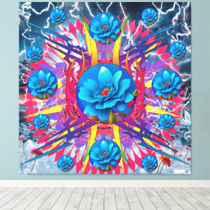 Lienzo Estrella de flor