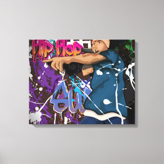 Lienzo estrella de Hip Hop