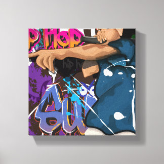 Lienzo estrella de Hip Hop