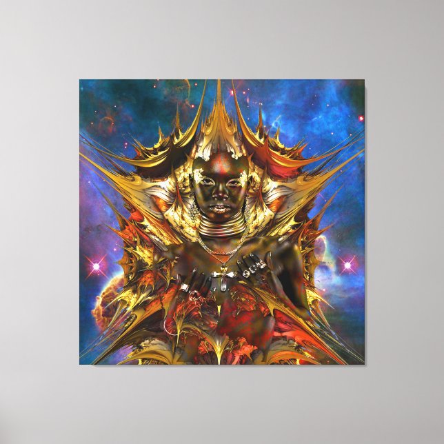 Lienzo Estrella Dorada Mágica (Anverso)