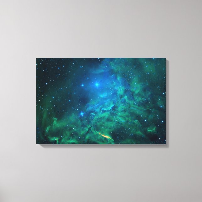 Lienzo Estrella nebulosa (Anverso)
