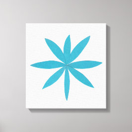 Lienzo Estrella turquesa