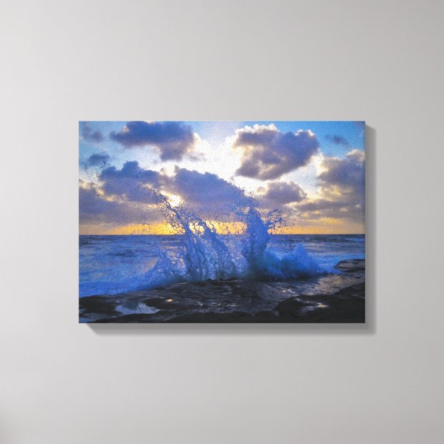 Lienzo ¡estrellarse! (Anverso)