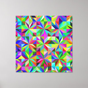 Lienzo Estrellas abstractas