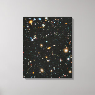 Lienzo Estrellas en el espacio - Campo ultraprofundo de H
