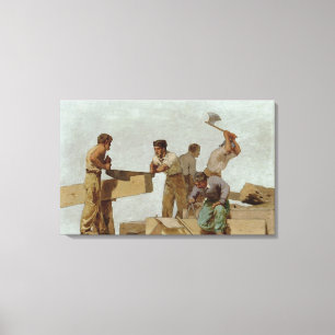 Lienzo Estructura de madera