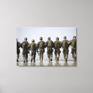 Lienzo Estudiantes del entrenamiento de la calificación