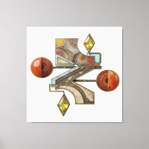 Lienzo Estudio 8. Faro 3d.