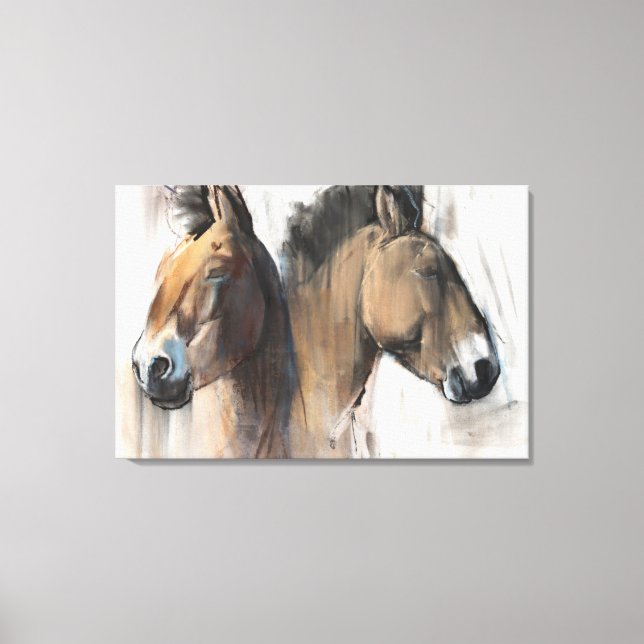 Lienzo Estudio de la cabeza (Anverso)