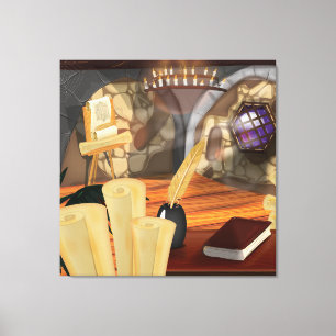 Lienzo Estudio de la puntuación media