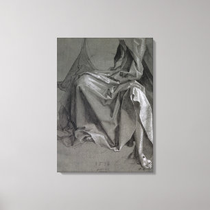 Lienzo Estudio de las túnicas de Cristo, 1508