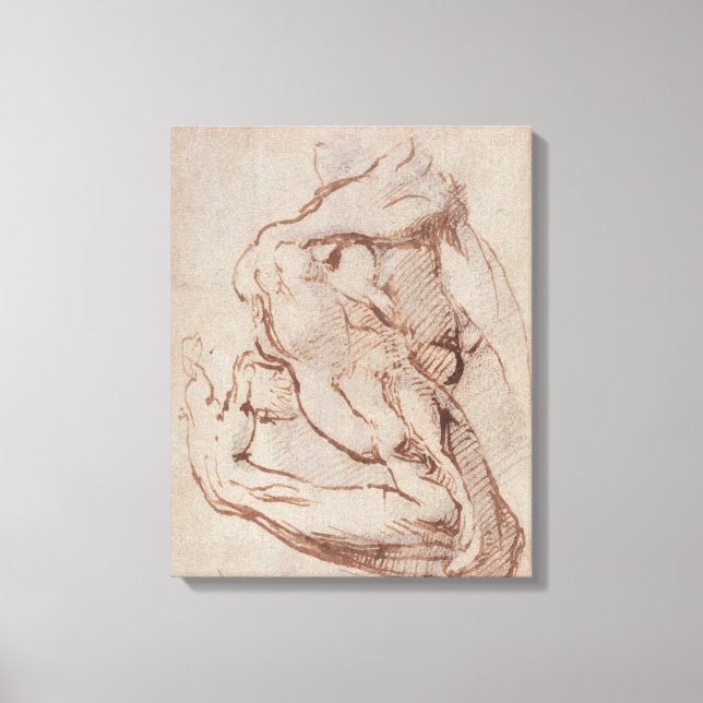 Lienzo Estudio de un brazo Inv.1859/5/14/819 (Anverso)