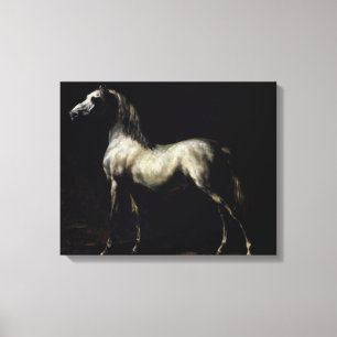Lienzo Estudio de un gris del Dapple