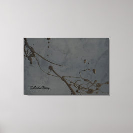 Lienzo Estudio En Negro