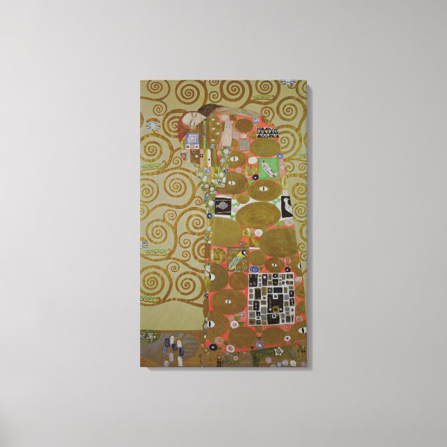 Lienzo Estudio para el cumplimiento, c.1905-09 (p/c y oro (Anverso)