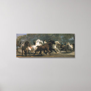 Lienzo Estudio para el Horsemarket, 1900