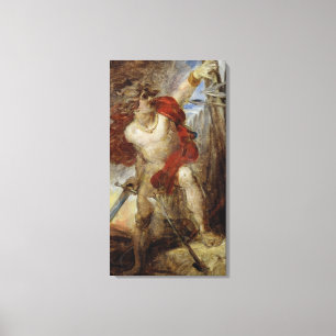 Lienzo Estudio para el valor Gaulish, c.1830-32