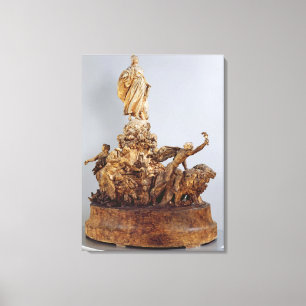 Lienzo Estudio para Triumph de la república