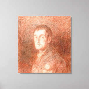 Lienzo Estudio para un retrato ecuestre