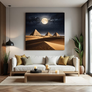Lienzo Eternidad Bajo la Luna