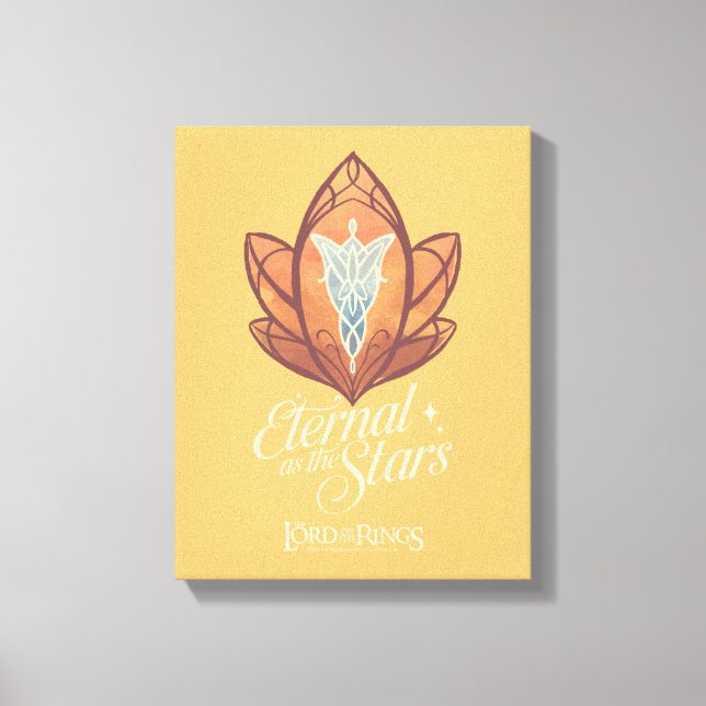 Lienzo Eterno como las Estrellas Evenstar Gráfico (Anverso)