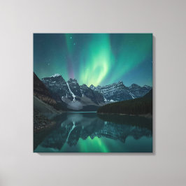 Lienzo Ethereal Aurora Triptych - Poster de las luces del