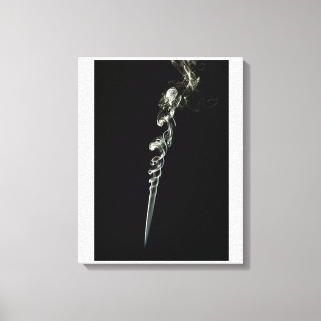 Lienzo Ethereal Dance of Incense Smoke (Anverso)