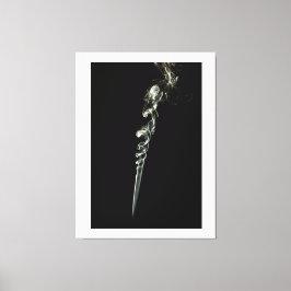 Lienzo Ethereal Dance of Incense Smoke