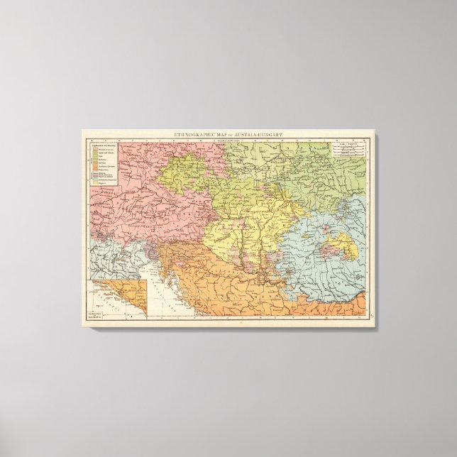 Lienzo Ethnog Austria Hungría (Anverso)