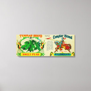 Lienzo Etiqueta de los arcos templariosGrand Rapids, MI