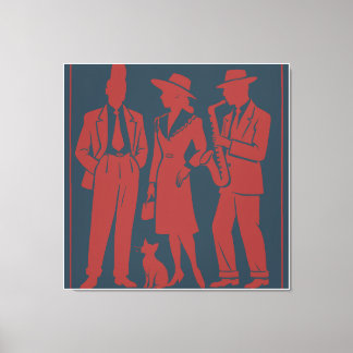 Lienzo Etiqueta de regalo zazosa